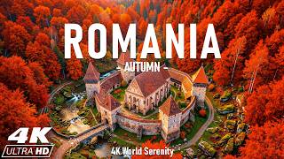 Autumn in Romania 4K 🍁 – Discover Enchanted Forests, Medieval Castles & Peaceful Mountain Scenery