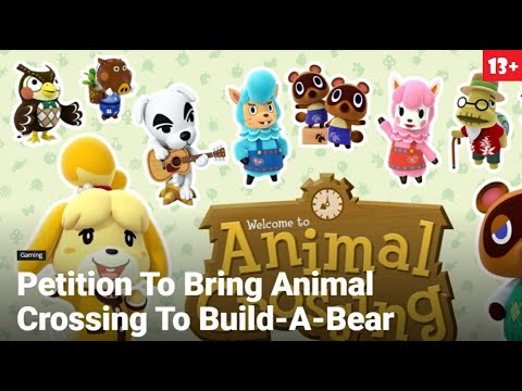 Petition for Animal Crossing Series Build A Bears ...