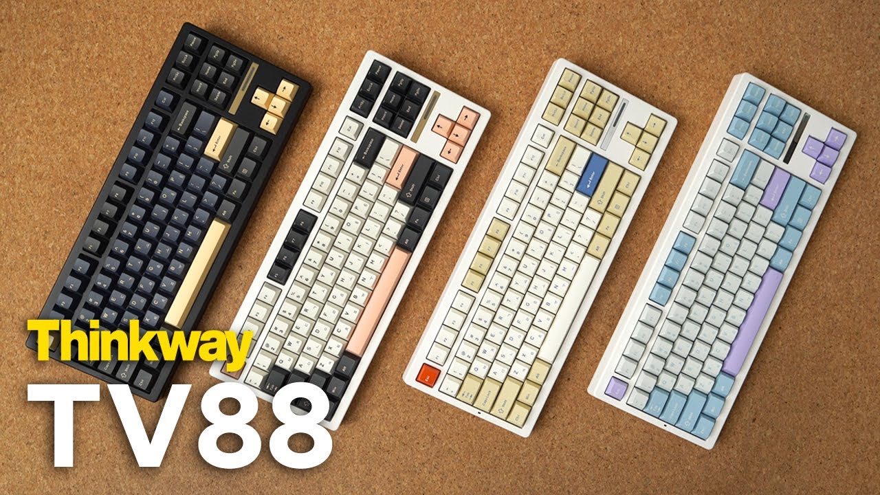Tv88 씽크웨이 TV88이 나왔습니다 키감 원탑 TV시리즈 텐키리스 배열이 드디어 출시되었습니다 #thinkway - YouTube