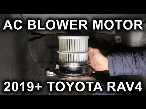 Toyota RAV4 (2019-2023): How To Replace HVAC Blower Motor In Your RAV4.