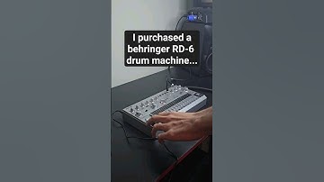 behringer RD-6 drum machine... #shorts #behringer