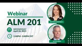ALM 201 Webinar