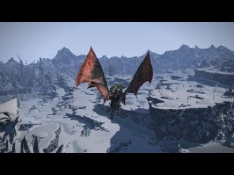 FF14_クルザス西部高地 特殊天候「ダイヤモンドダスト」