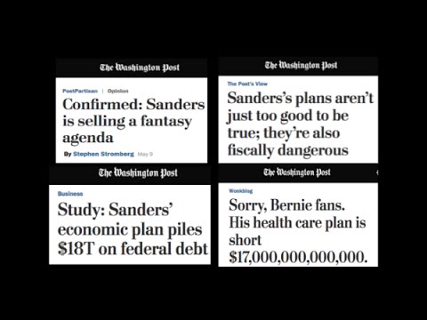 The Washington Post again shows its anti-Bernie bias