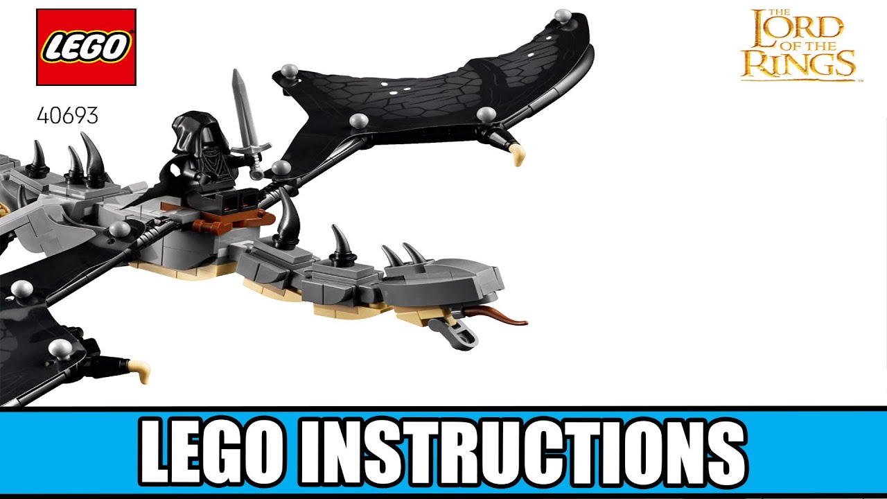 Icons - The Lord of the Rings: Fell Beast LEGO instructions