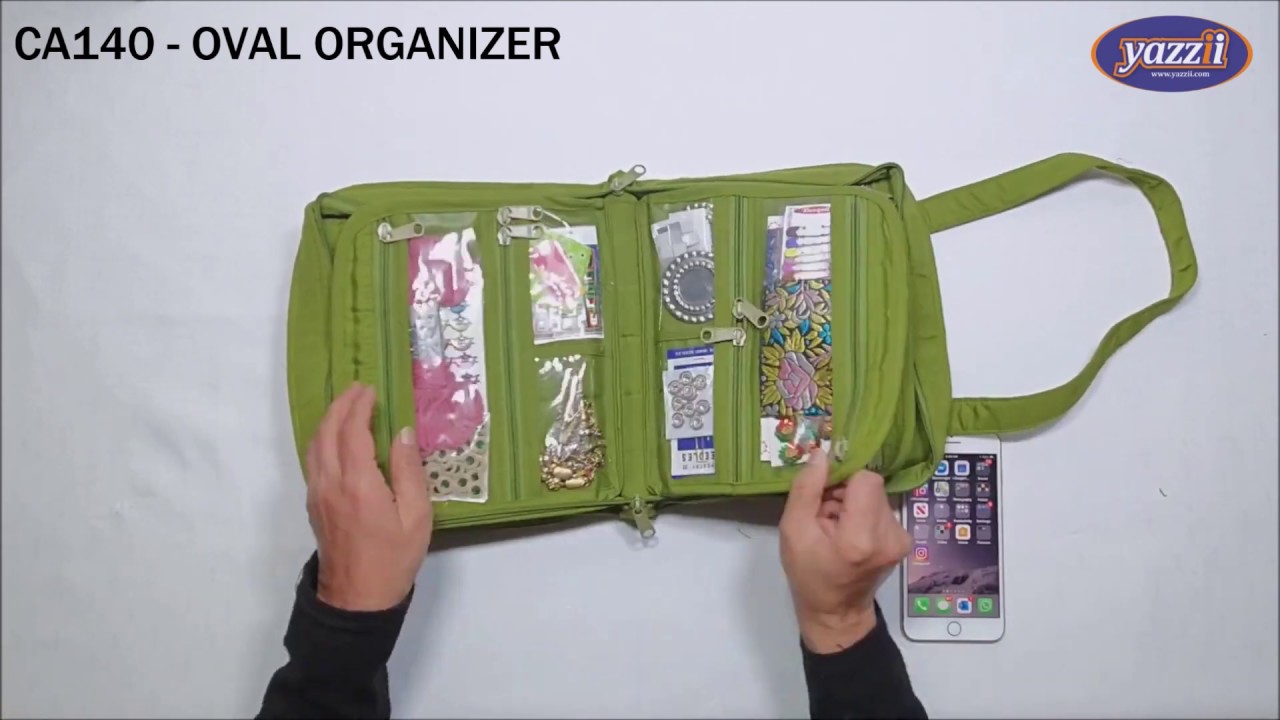 Yazzii Oval Craft Portable Organizer – Yazzii® Craft Organizers