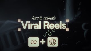 How To Create Viral Reels with Help Of ChatGPT and Aftereffects