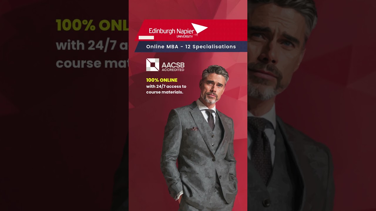 Flexible Online MBA from Edinburgh Napier University