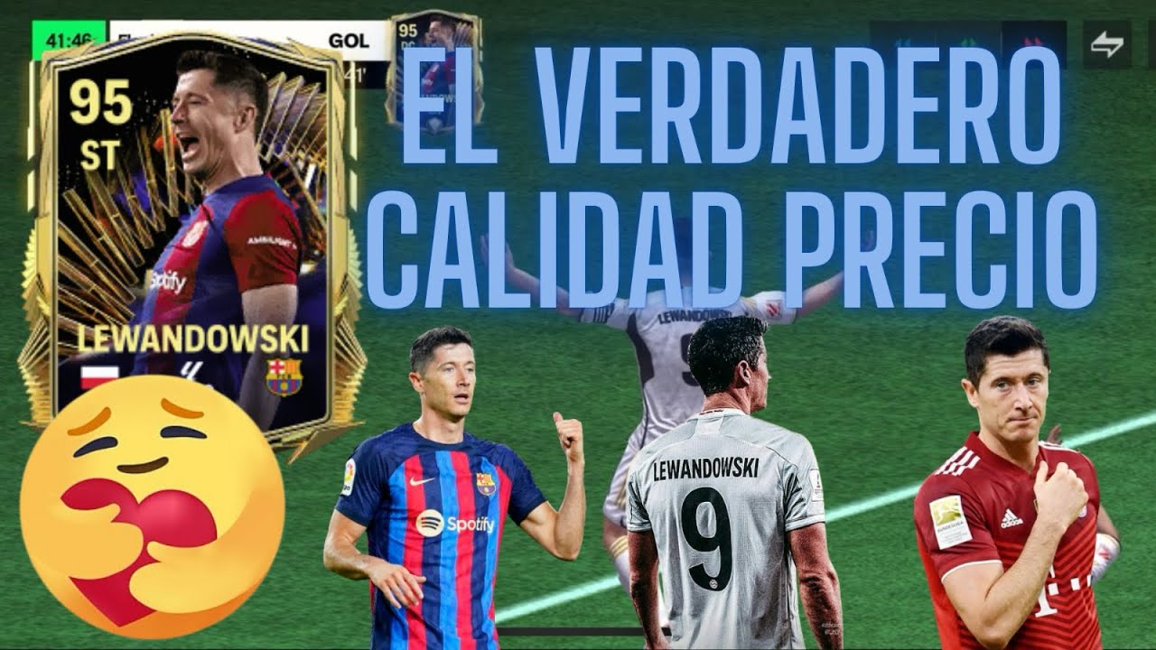 REVIEW ROBERT LEWANDOWSKI TOTS GRL 95 - FC MOBILE