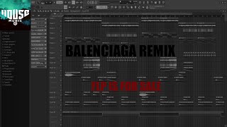 [FLP] Hasley "BALENCIAGA" (JE Tracks Remix) | Brazilian Bass / Slap House FLP