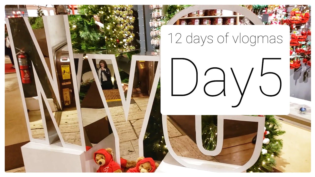 A day at the mall, Macy&#39;s in New York and louis vuitton | VLOGMAS - YouTube