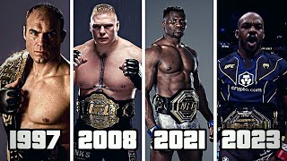 UFC Heavyweight Champions From 1997 - 2023