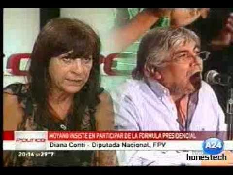 HASTA DIANA CONTI ESTA EN CONTRA DE HECTOR RECALDE - "TIENE UNA EDAD NO  APROPIADA" 22-03-11 - YouTube