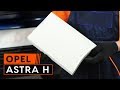 How to change pollen filter on OPEL ASTRA H TUTORIAL | AUTODOC