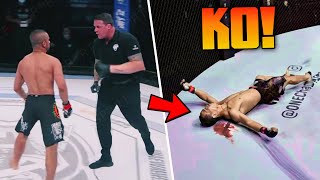 One Punch Knockout😱 Referee VS Fighter Moments