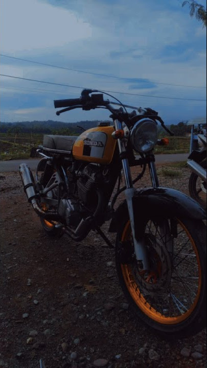 Story wa Motor CB 100 modif simpel