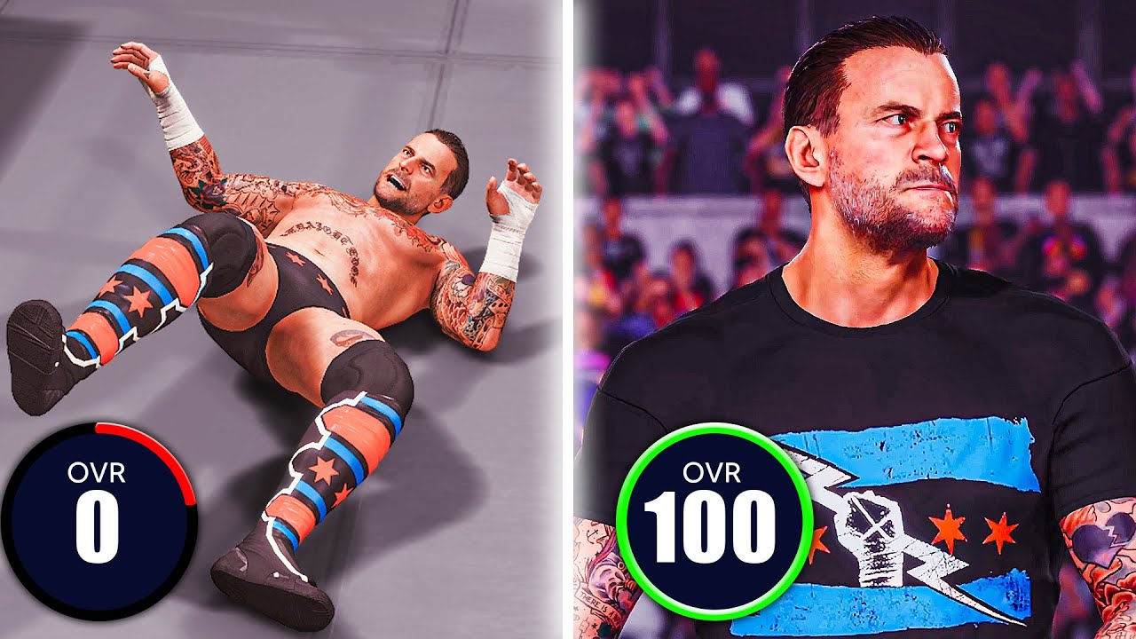 Every Superstar CM Punk Eliminates Is +1 Upgrade In WWE 2K24!