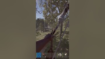 The MOST INTENSE Bow Fight... #rust #rustshorts #gameplay #solo #pvp