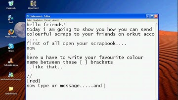 Orkut Colourful Scraps