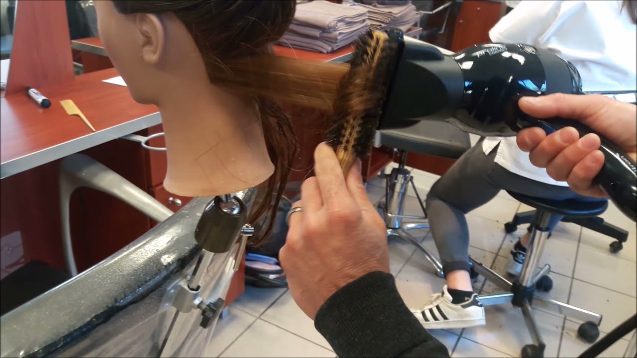 Le brushing ondulé