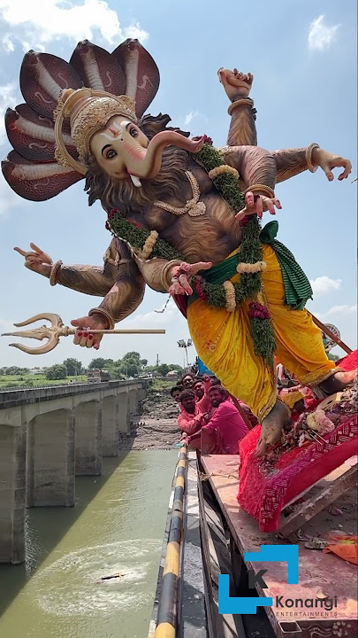Ganesh Visarjan #ganpati #Ganesh nimajjanam #ganpatibappamorya #ganpati Visarjan