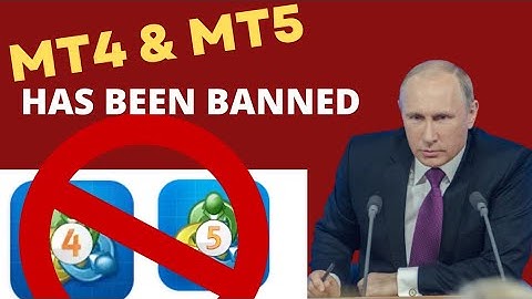 *UNBELIEVABLE* MT4 & MT5 HAS BEEN BANNED AND HERE