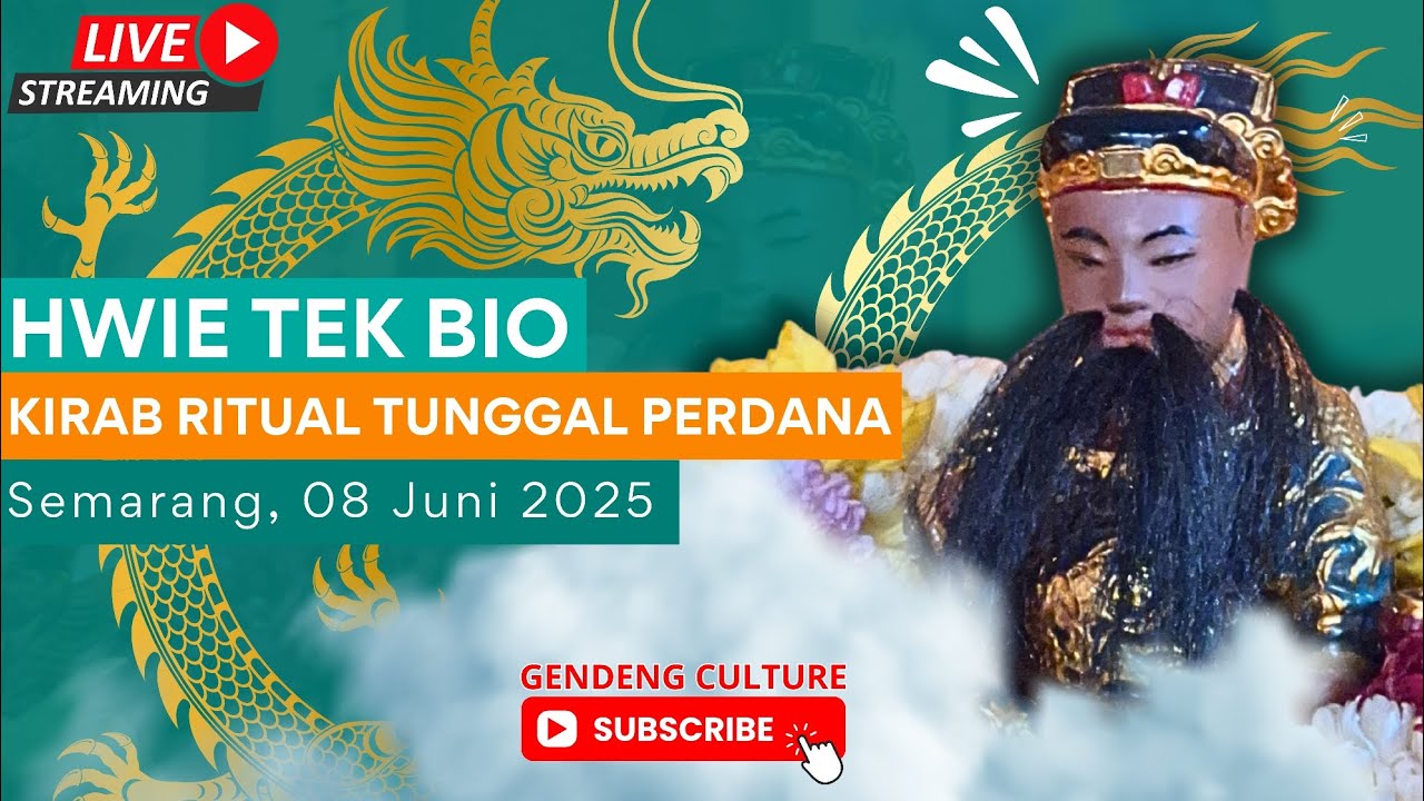 KIRAB RITUAL TUNGGAL PERDANA T.I.T.D HWIE TEK BIO SEMARANG