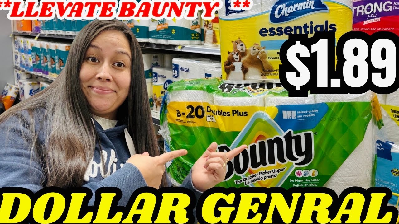 😱🔥OMG LLÉVATE BAUNTY!!😱$1.89🔥DOLLARGENERAL!!2/07/2026