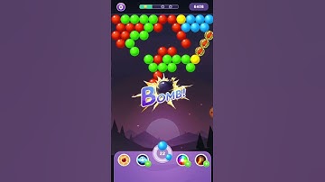 Bubble Shooter Rainbow #92 || #shorts #game