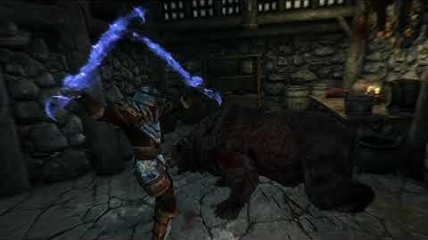 Skyrim Bound swords
