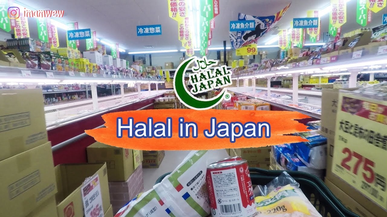 Tempat belanja makanan HALAL di JEPANG (Gyomu supa)