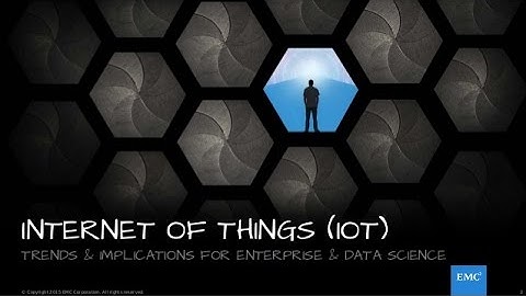Internet of Things ( IoT ) : Trends & Implications For Enterprise & Data Science