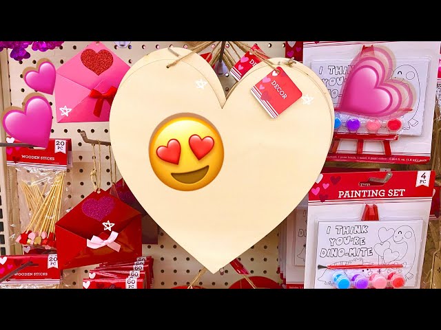 Valentine Craft Idea Using a Dollar Tree Heart with Video - Craft Klatch