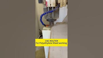 Effortlessly Shape Polyethylene: Let CNC Routers Do the Hard Work! #machine #cncrouter  #cnc