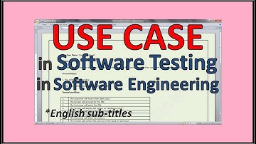 Use Case Testing-Use Case In Software Engineering-Use Case ATM Machine-Use Case ATM-Use Case Test