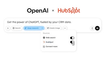 HubSpot launches first CRM deep research connector with ChatGPT | Explained in 30 Seconds