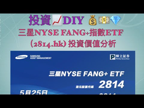 三星NYSE FANG+指數ETF (2814.hk) 投資價值分析 01/06/2021
