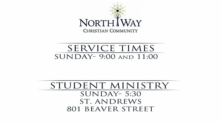 Pastor Scott McCabe Welcomes You! - North Way, Sew...