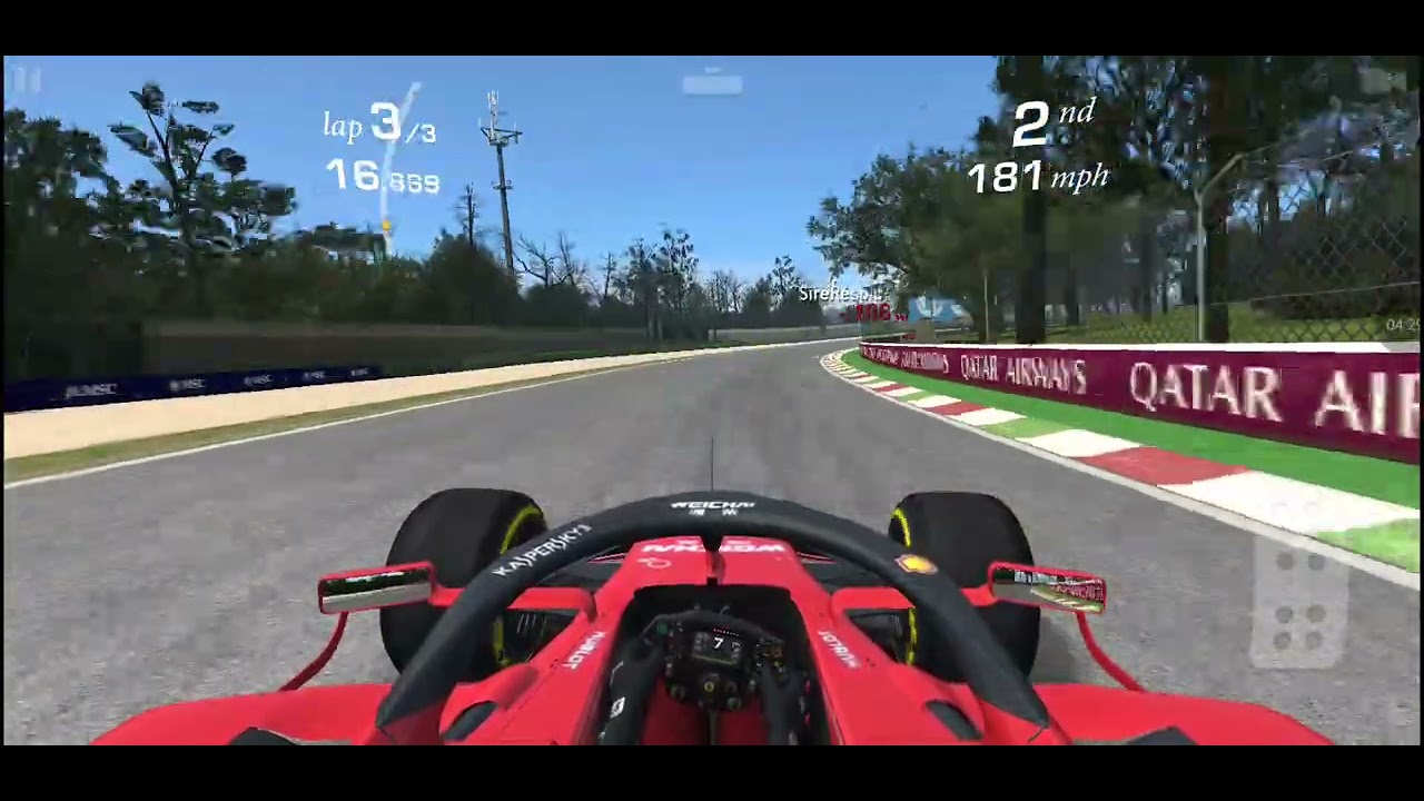 Real racing 3 ferrari 2019 monza gp