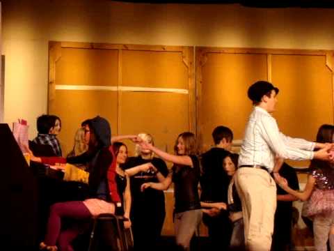 Audition Scene High School Musical Production - YouTube