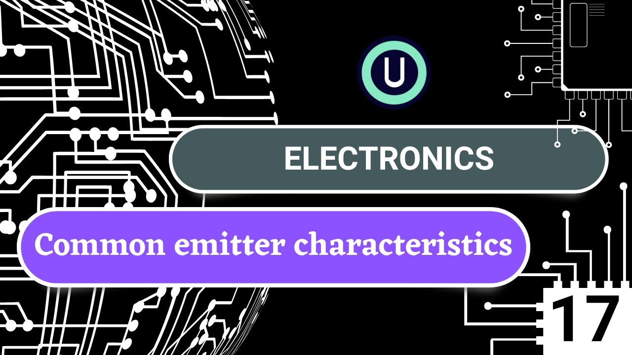 17.Common Emitter characteristic of transistor. | Electronics