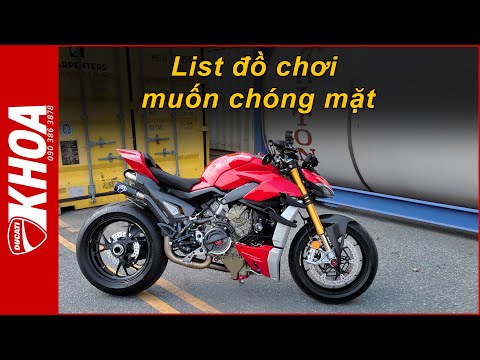 Video KHOA DUCATI HCM | List đồ chơi chóng mặt của chủ xe... - youtube