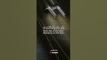 ما بعد التكذيب في الآخرة | بصوت عبد العزيز السحيم – سورة الرحمن