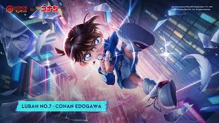 Luban No.7·Conan Edogawa | Skin Showcase | Honor of Kings × Detective Conan Collaboration