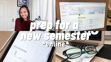 How I Prepare for a New Semester *Online* | Succeed in Online Classes!