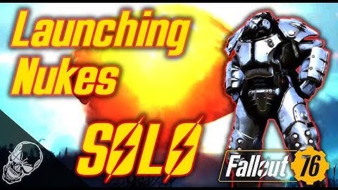 Launching Nukes SOLO In Fallout 76 (Easy Nuke Launch Method)