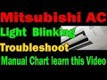 Mitsubishi Ac Operation Light Blinking