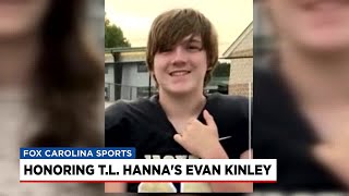 Honoring T.L. Hanna's Evan Kinley