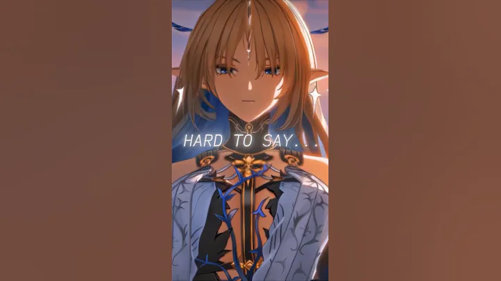 Why Hard to say I love you #wutheringwaves #wuwa #cartethyia #fleurdelys #rover #anime #animeedit