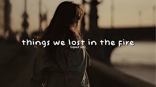 bastille - things we lost in the fire (sped up) Resimi